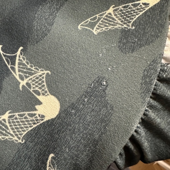 Pinup Girl Clothing Victorian Bats Print Dress SMALL - Picture 6 of 9